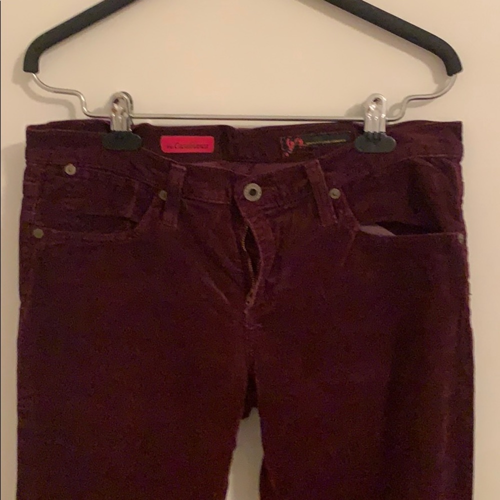 Ag Casablanca Wine colored cords